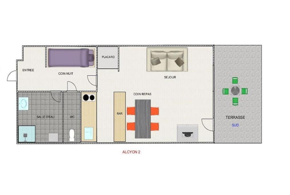 Appartement Cosy Avec Terrasse Sud - Proche Village 라클루자 외부 사진